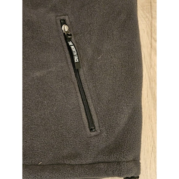 The North Face Mens Size XL Gray Fleece Vest Full Zip Polyester - Picture 3 of 12